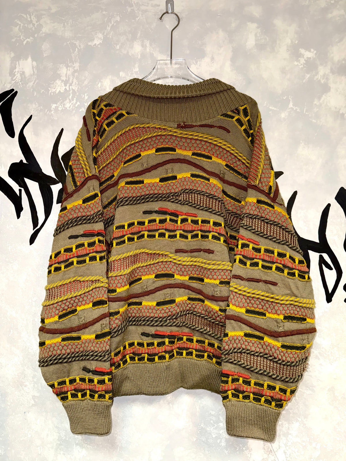 Coogi Style 3D Knitting Jacket