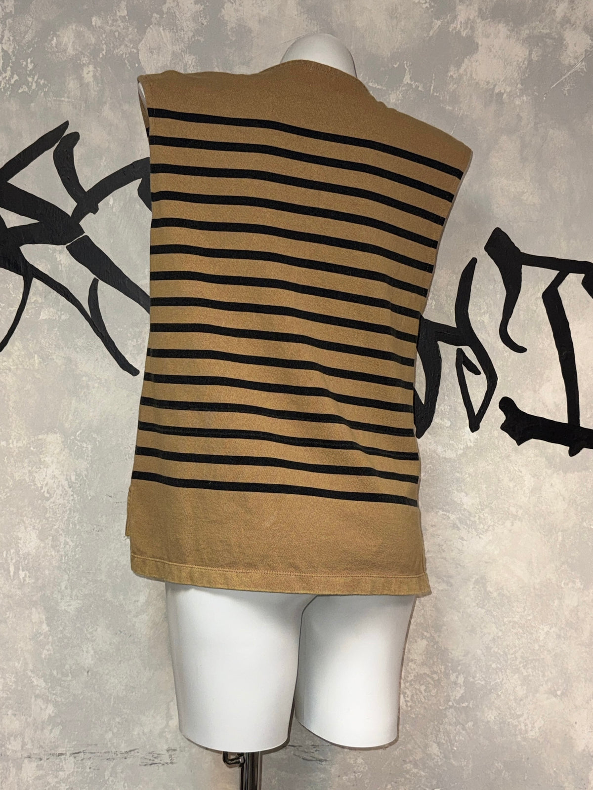 Remake Zipped Layered Vest