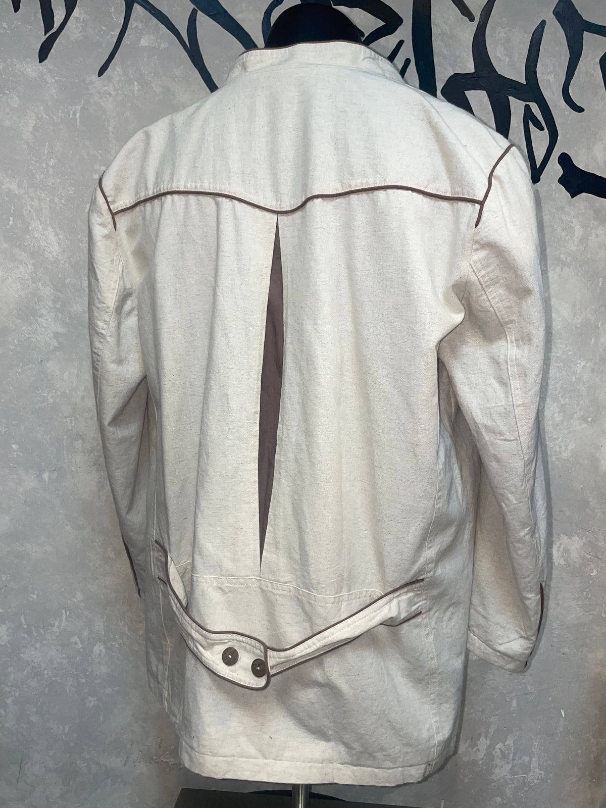 Vintage Linen Blazer