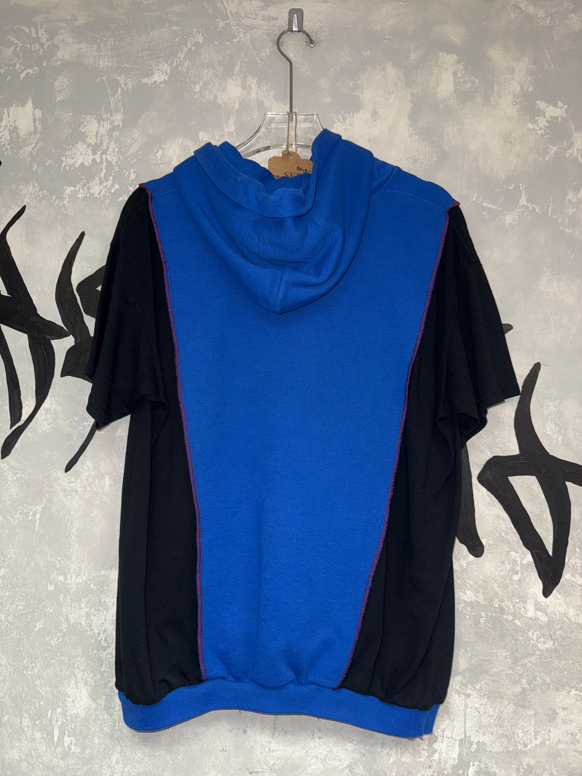 Patchwork Remake Hoodie Tee
