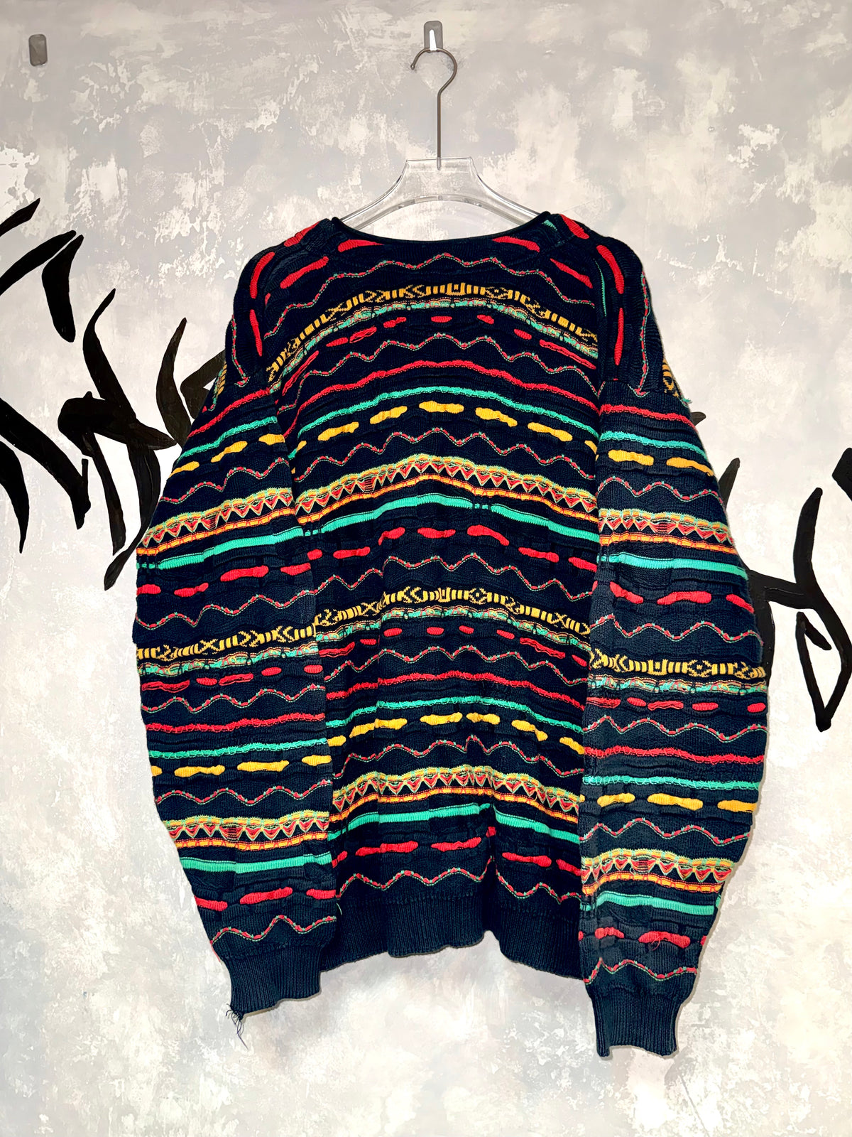 Coogi Style 3D Knitting Jacket