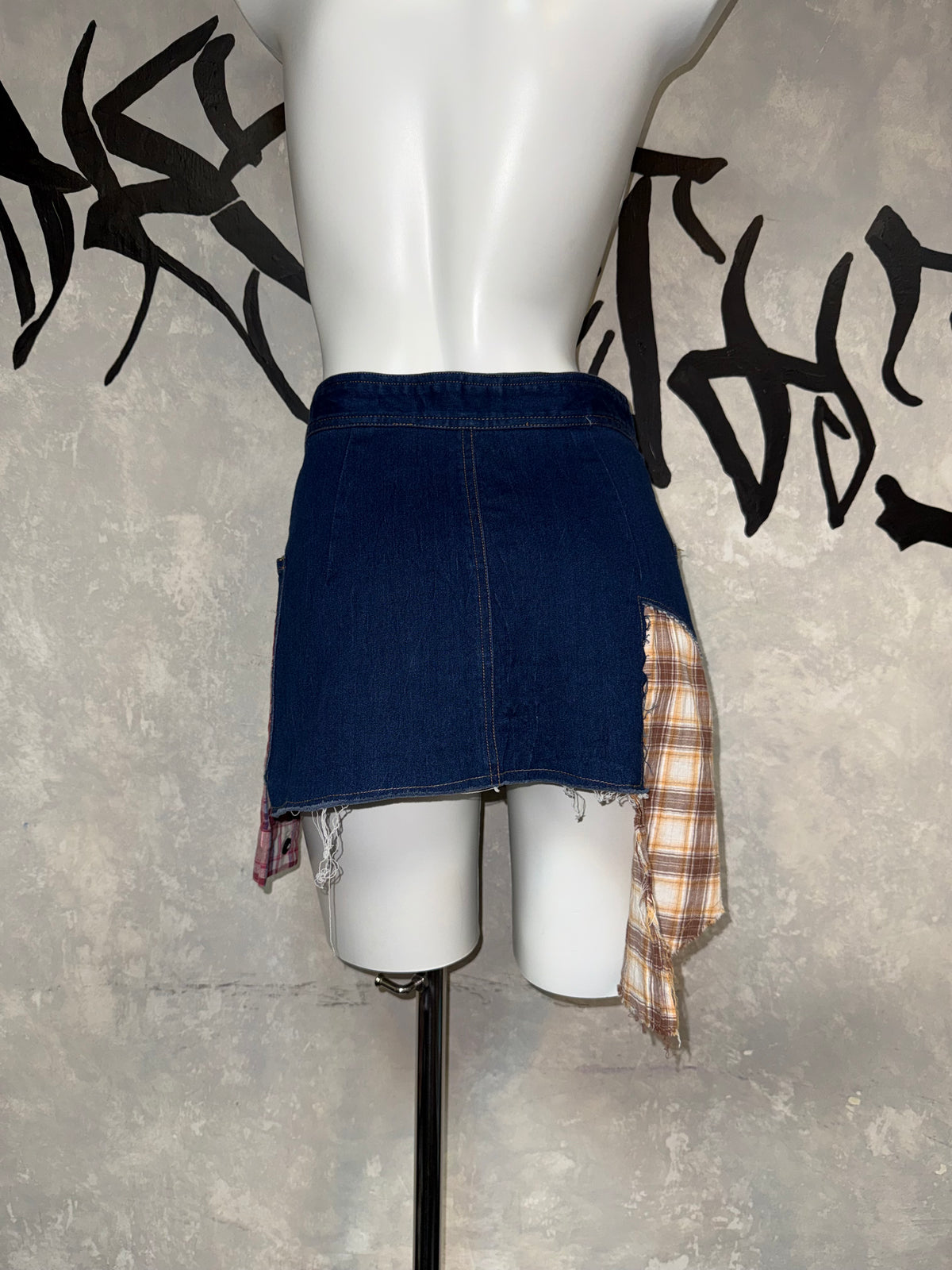 Denim Remake Skirt 28”