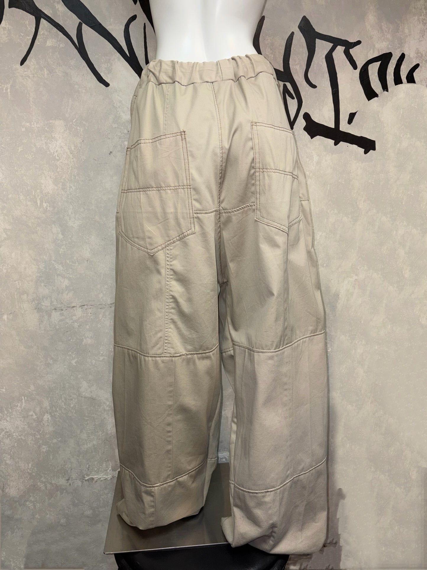 Remake Cargo Pants (Random Patchwork) 26”-33” #RCPRP01
