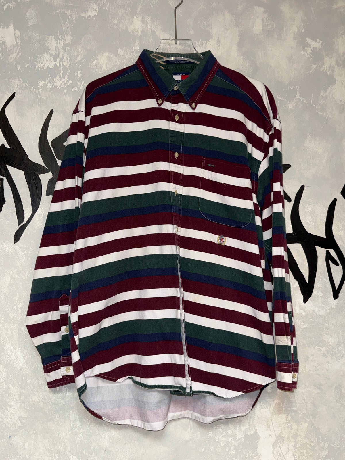 Tommy Hilfiger Striped Vintage Shirt