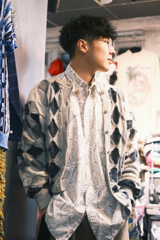 Coogi Style 3D Knitting Sweater