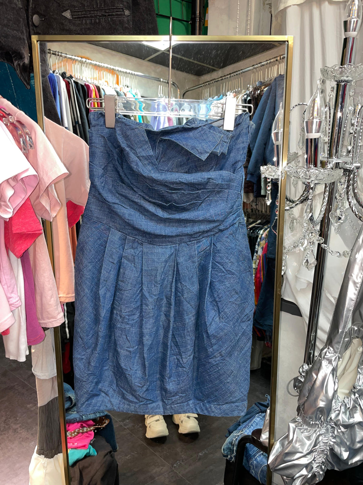 Y2K牛仔連身裙
