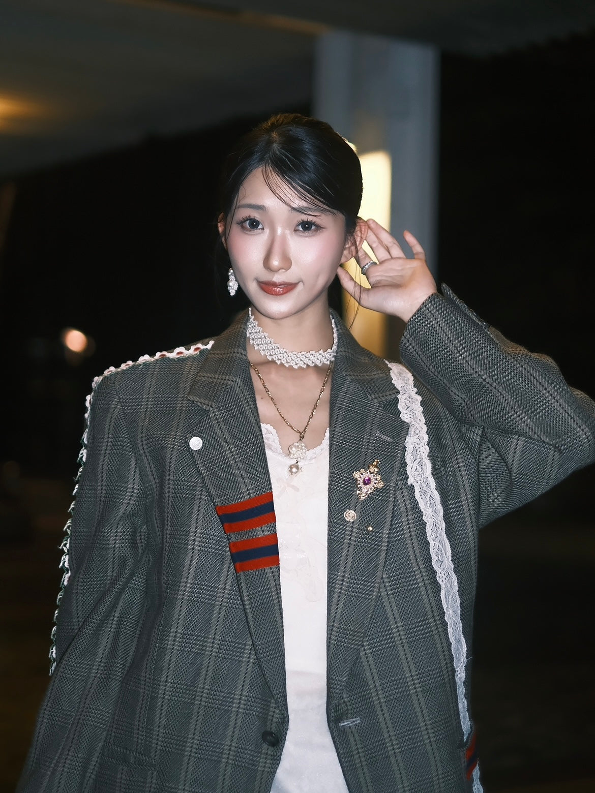 Remake Lace Blazer