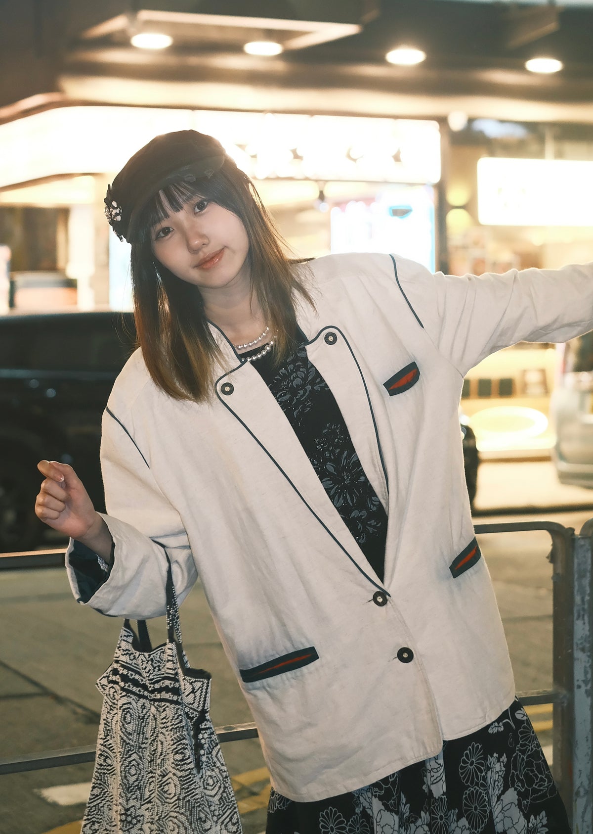 Vintage Linen Blazer