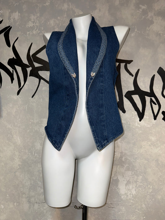 Vintage Denim Vest