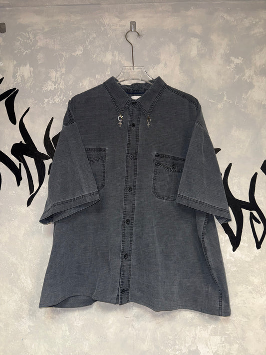 Remake Boxy Shirt(Dropped Collar)