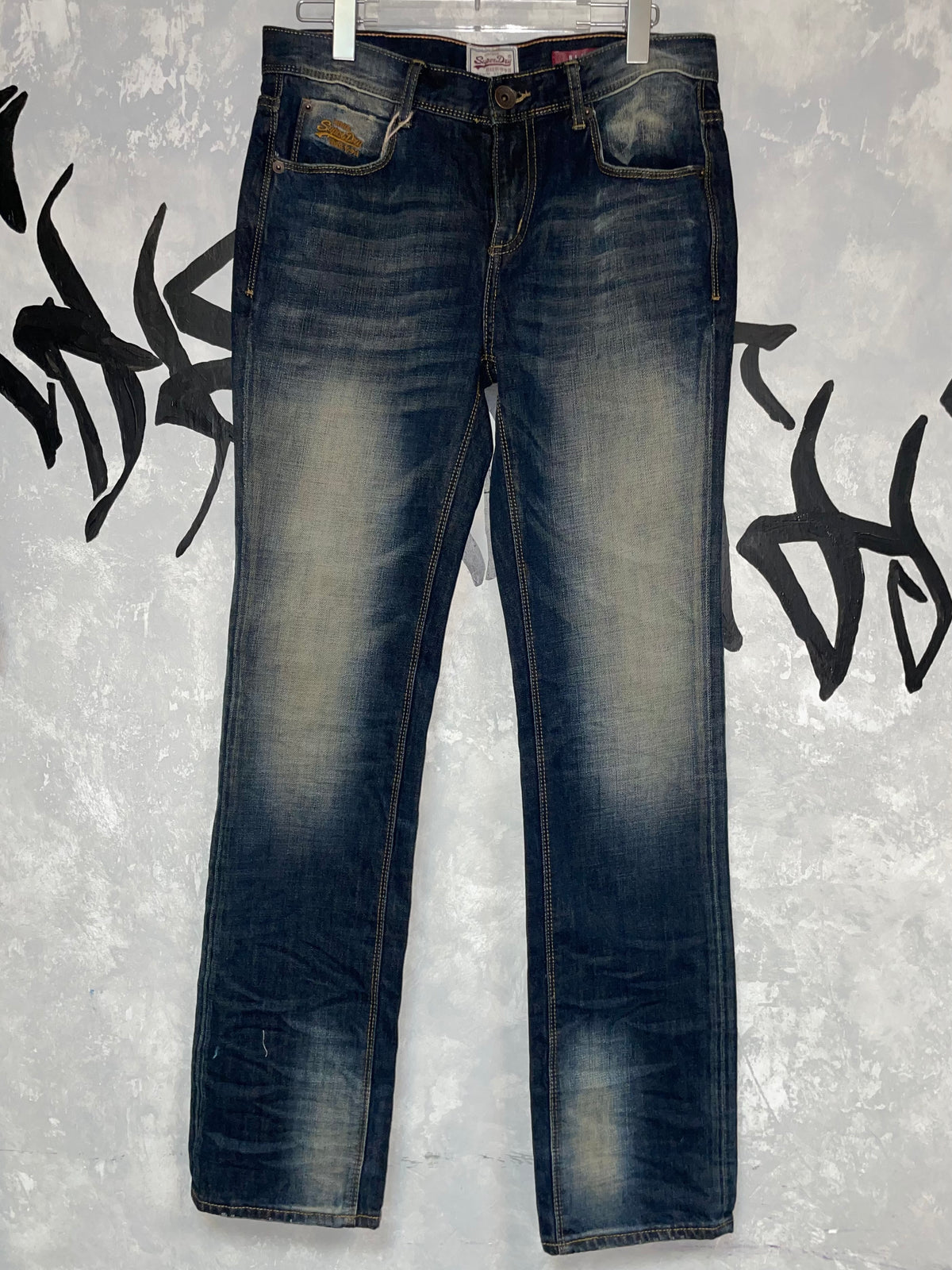Y2K Mid-Wise SuperDry Jeans
