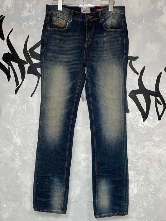 Y2K Mid-Wise SuperDry Jeans