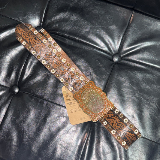 Vintage metal belt