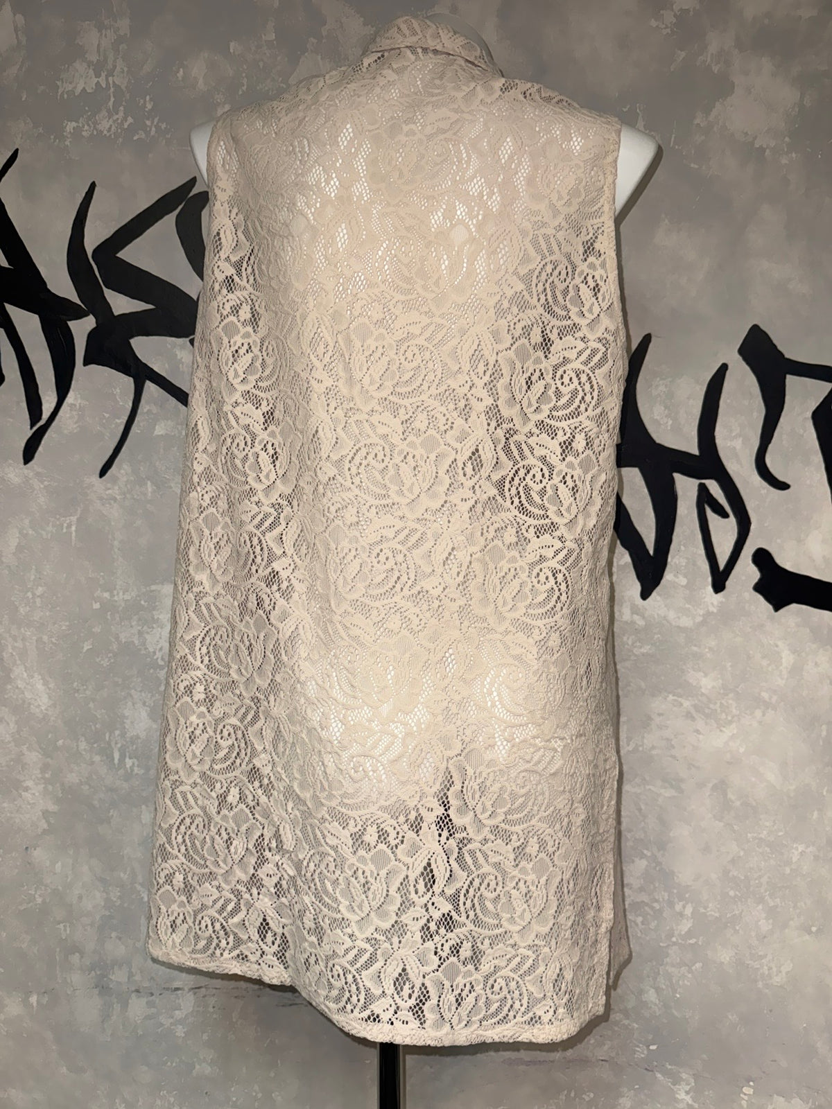 Vintage Fairy Lace Fishnet Vest Outer