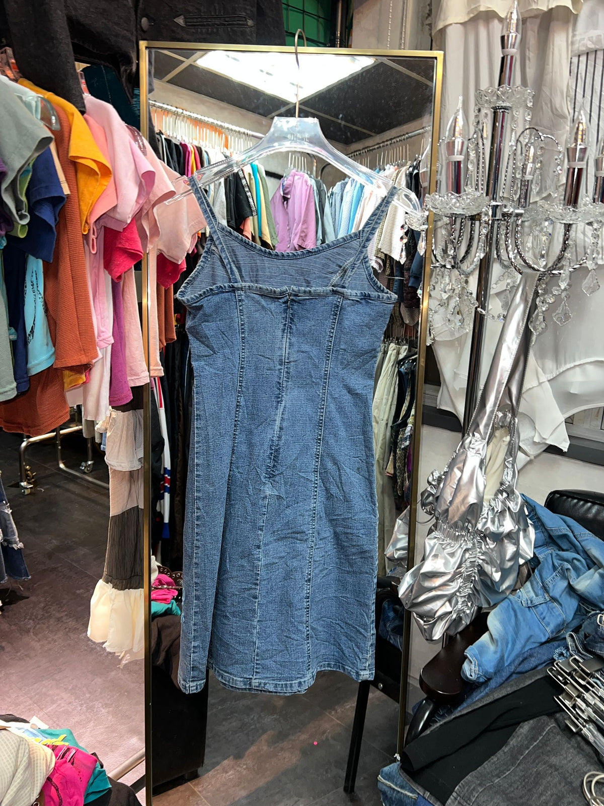 Y2K牛仔連身裙