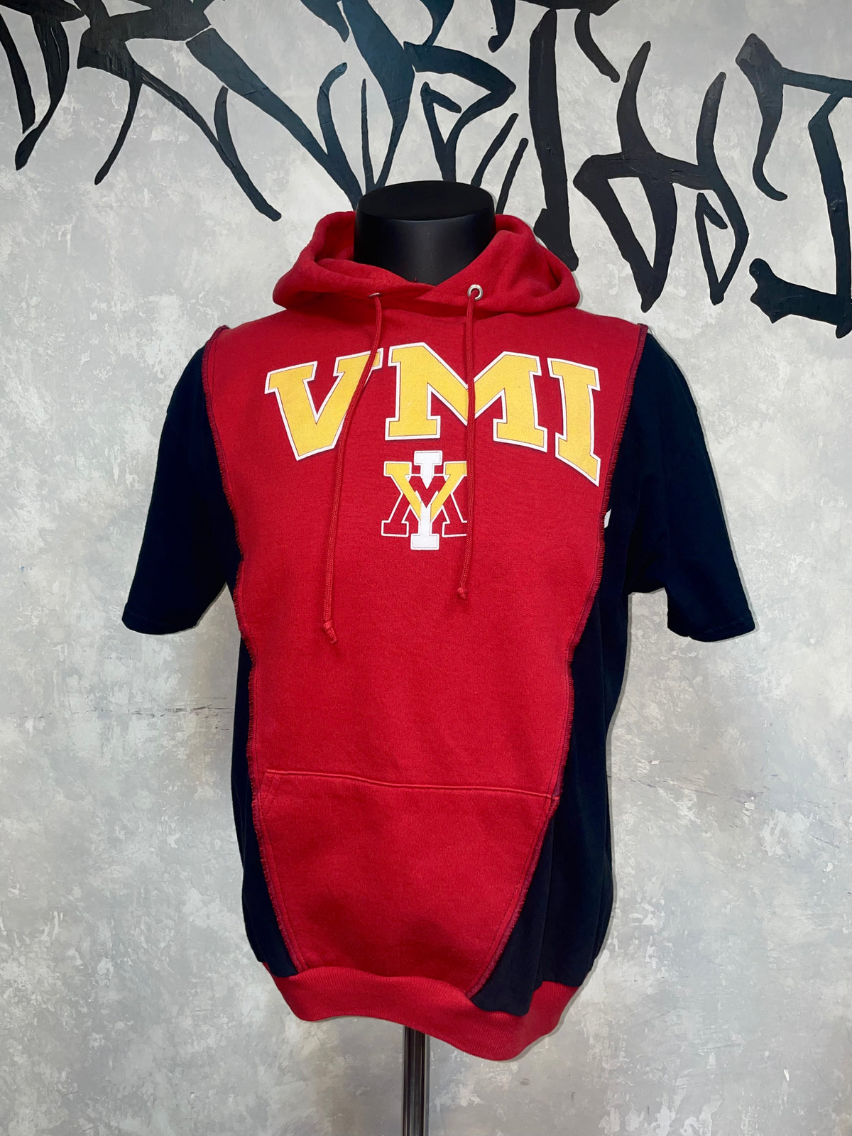 Patchwork Remake Hoodie Tee