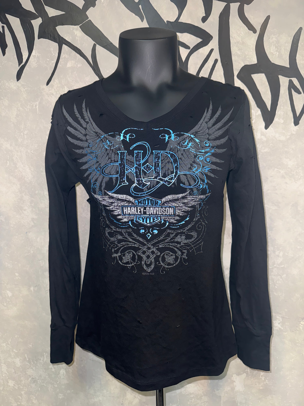 Harley Davidson Remake Unisex Long Sleeve Tee