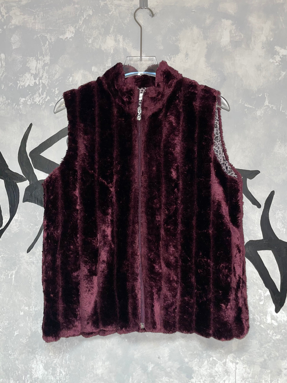 Faux Furry Vintage Vest