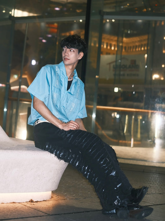 Remake Vintage Jeans (Ripped-Black) 32” #REJRI11