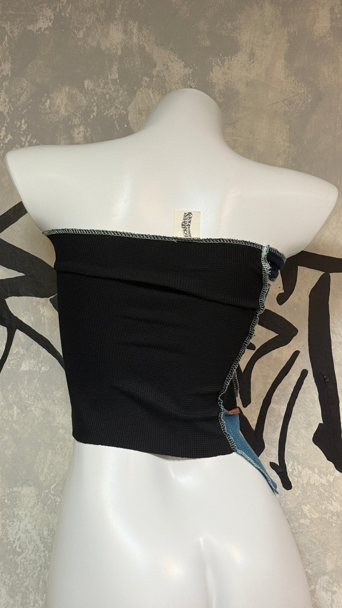 Patchwork Remake Girly Top