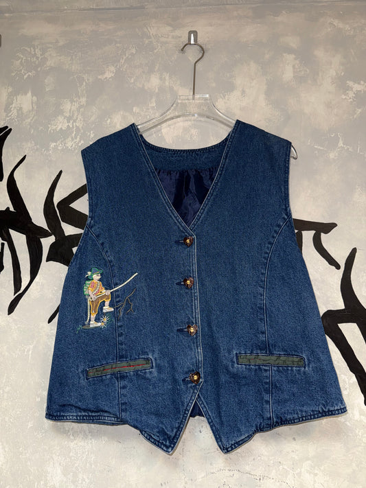 Vintage Denim Vest