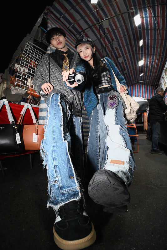 Preorder - Remake Vintage Jeans (Triangle)  (Order for XL size, don’t buy this if you want in stock/ 大碼訂單，現貨勿拍)