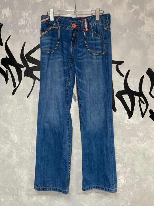 Y2K Low-Wise Flared Jeans