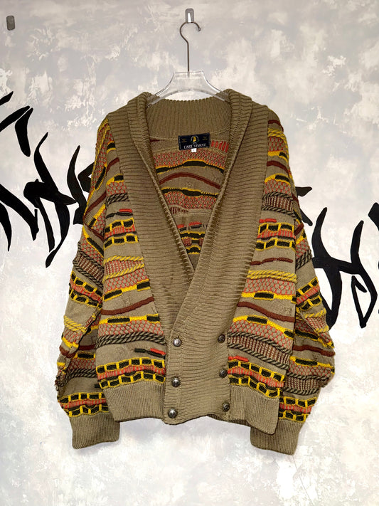 Coogi Style 3D Knitting Jacket