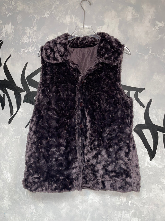 Faux Furry Vintage Vest