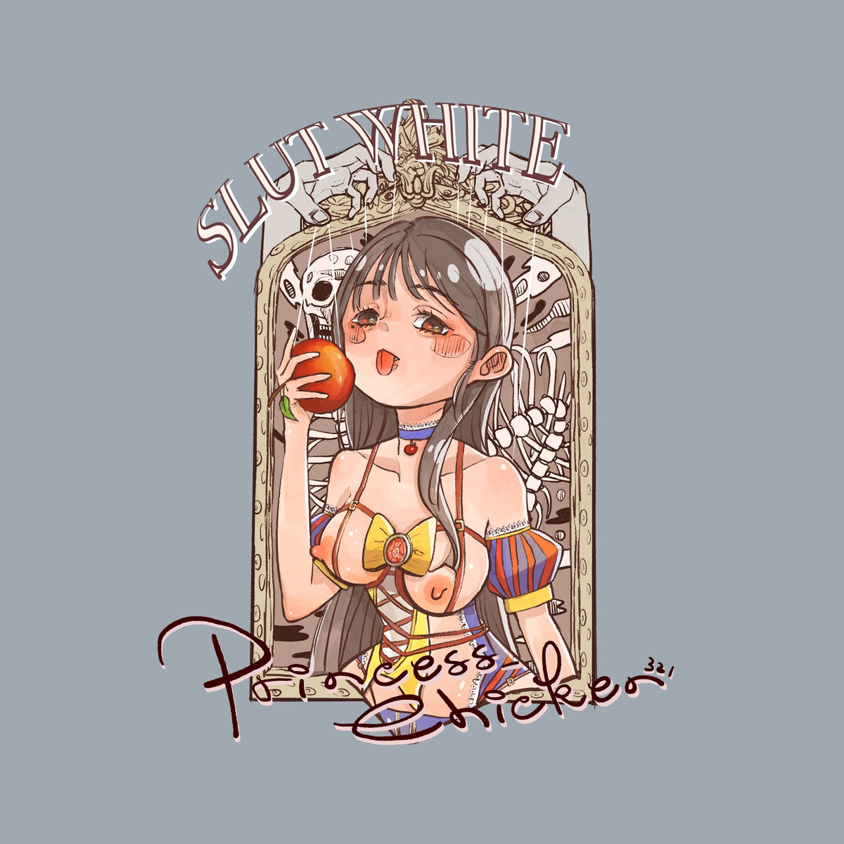 CheckThis <SlutWhite> Self-Designed Limited Edition Tee