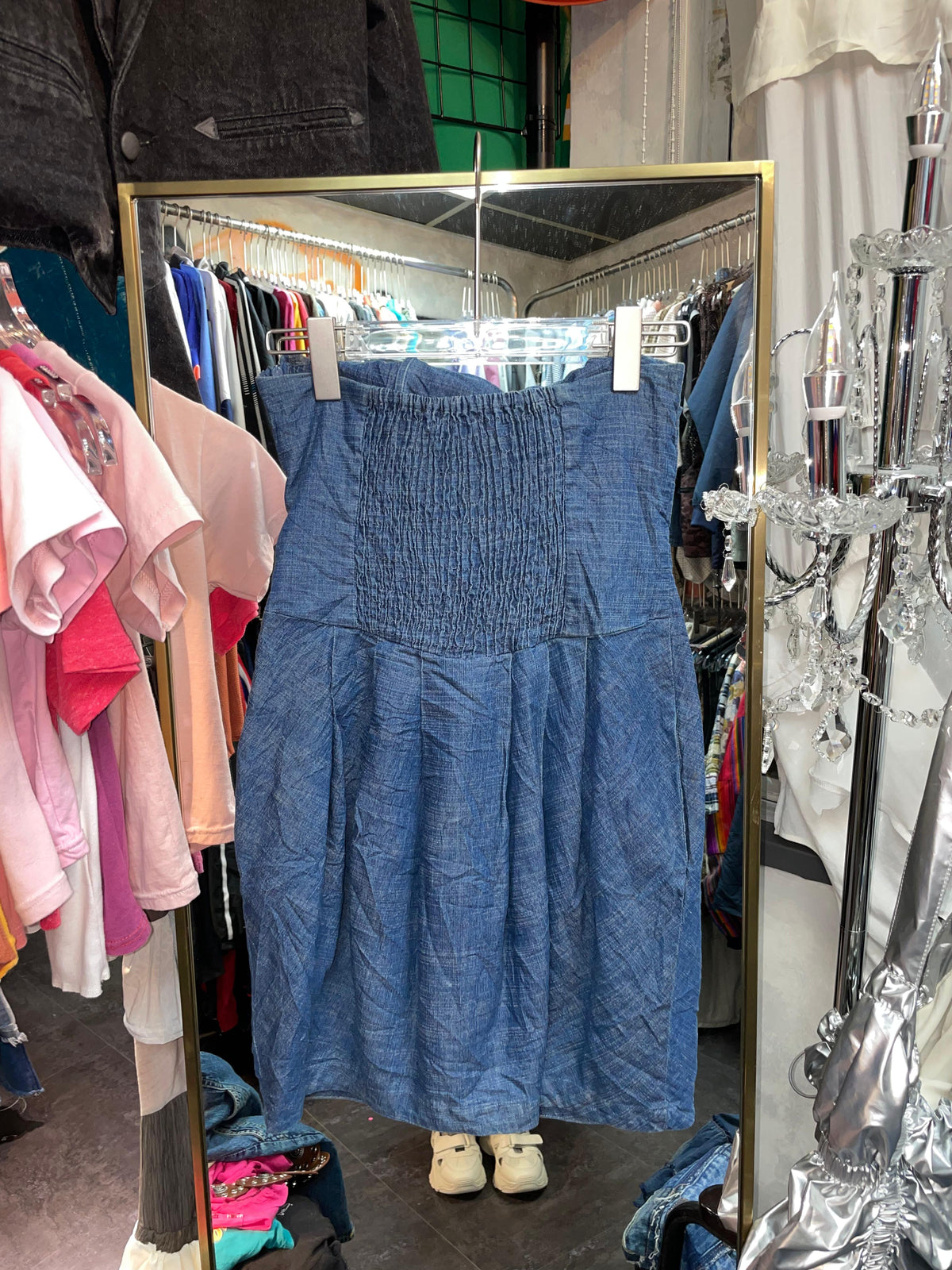 Y2K牛仔連身裙