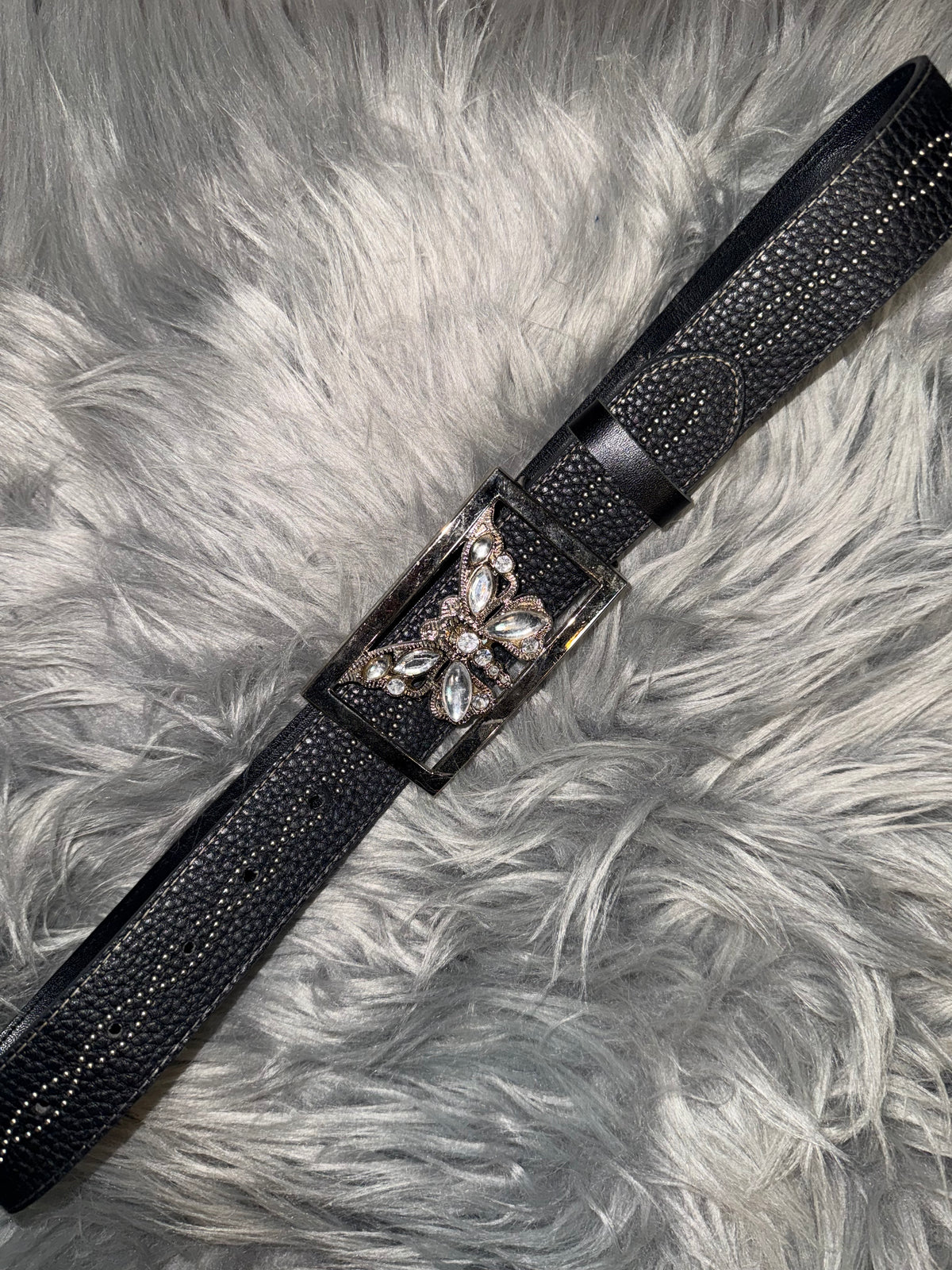 Vintage Butterfly Shining Belt