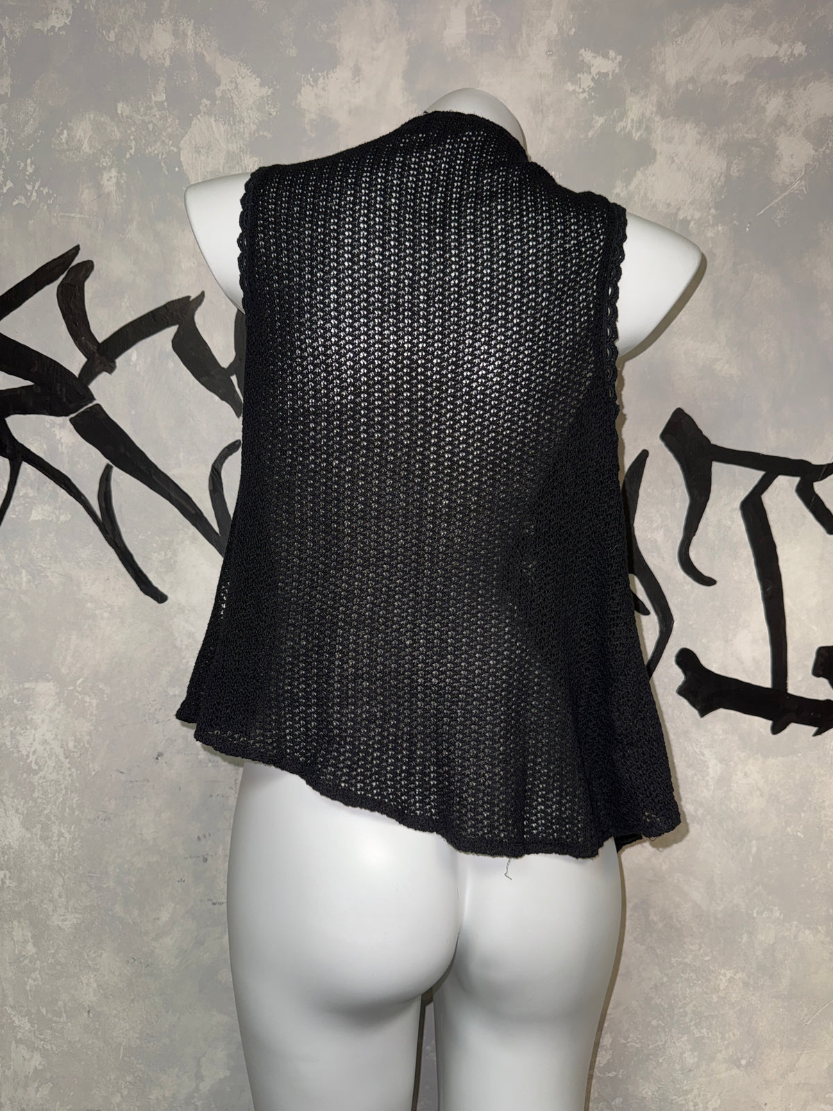 Vintage Fishnet Fairy Lace Vest