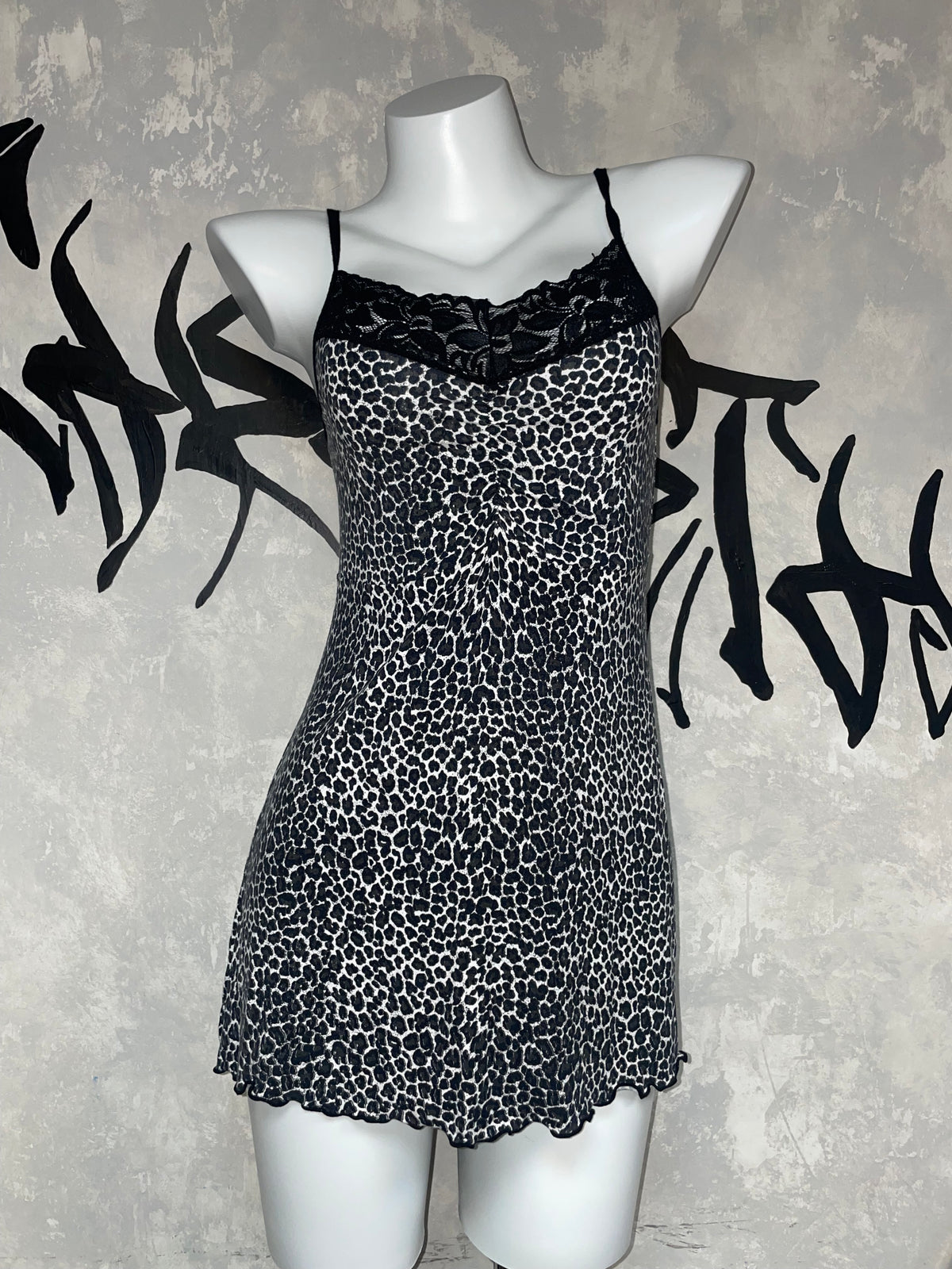 Leopard Printed Y2K Vtg Dress