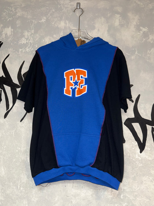 Patchwork Remake Hoodie Tee