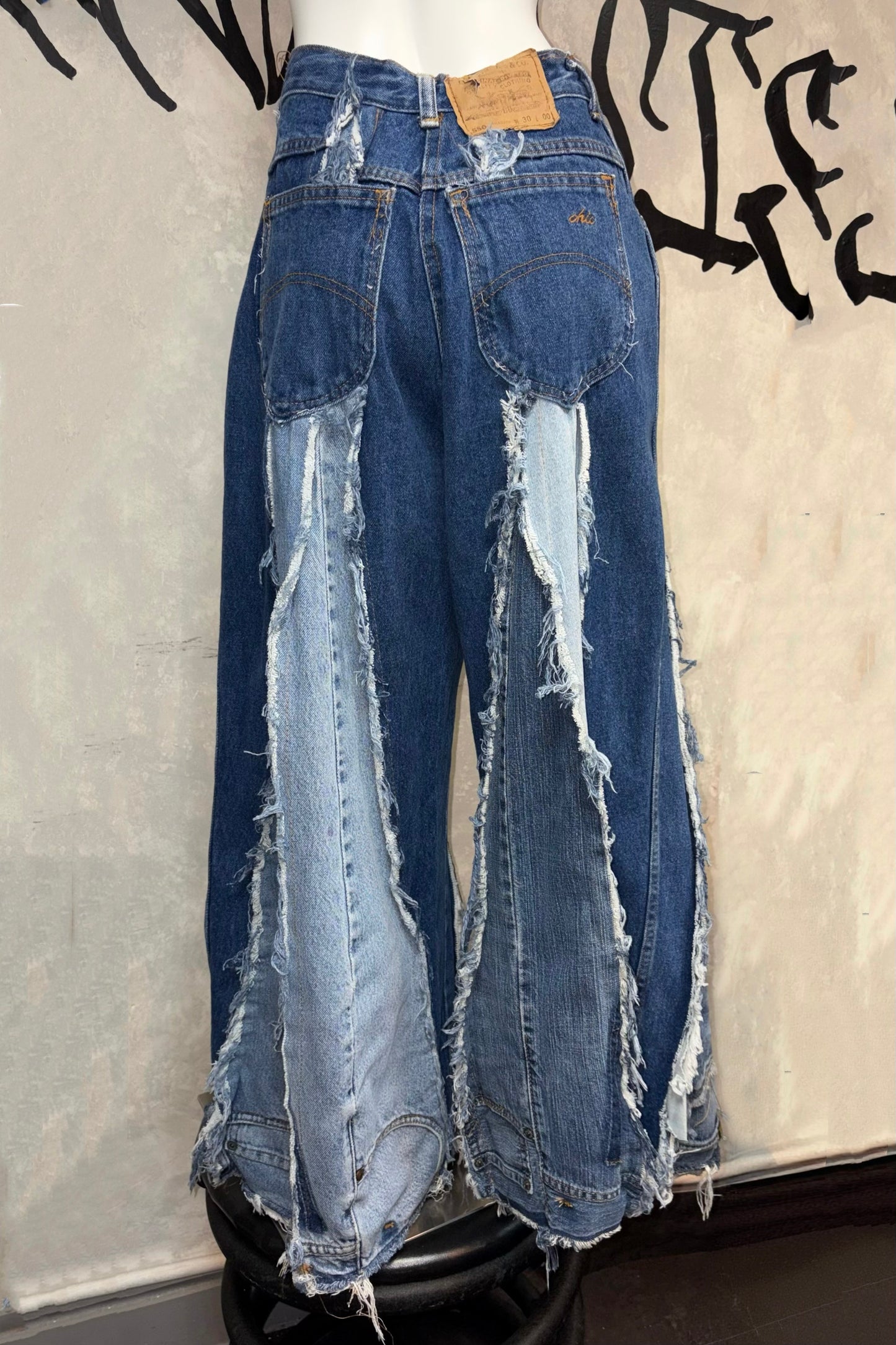 Remake Vintage Jeans (Triangle) 28” #REJTRI053