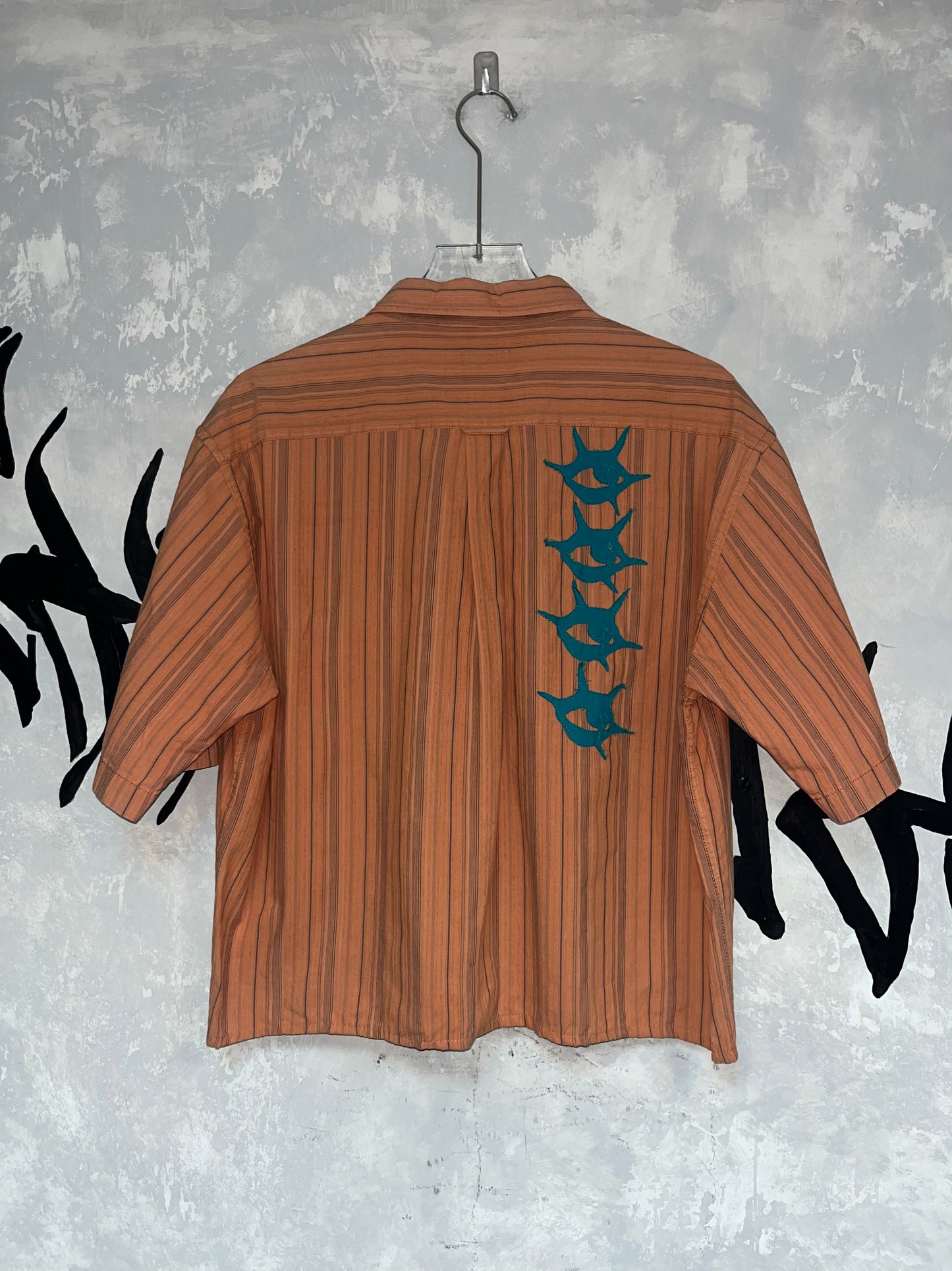 Remake Boxy Shirt（Eyes and Tears）