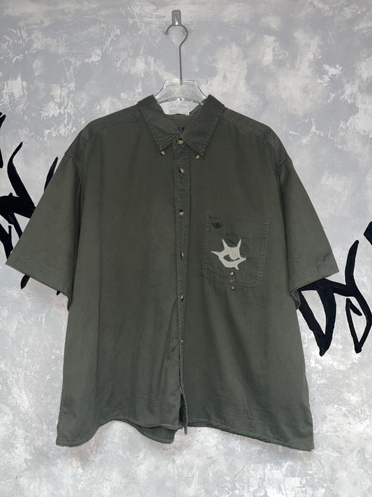 Remake Boxy Shirt（Eyes and Tears）