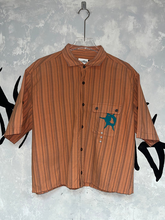 Remake Boxy Shirt（Eyes and Tears）