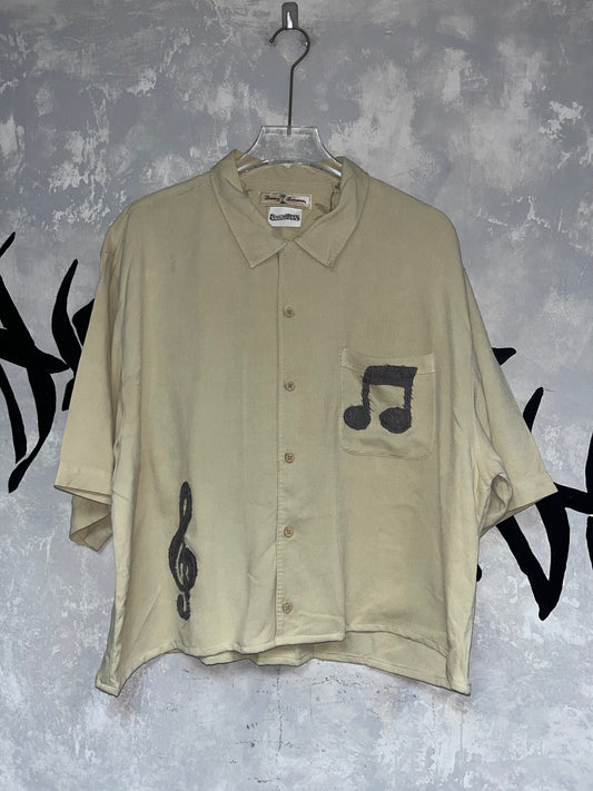 Remake Boxy Shirt ( Summer Music)