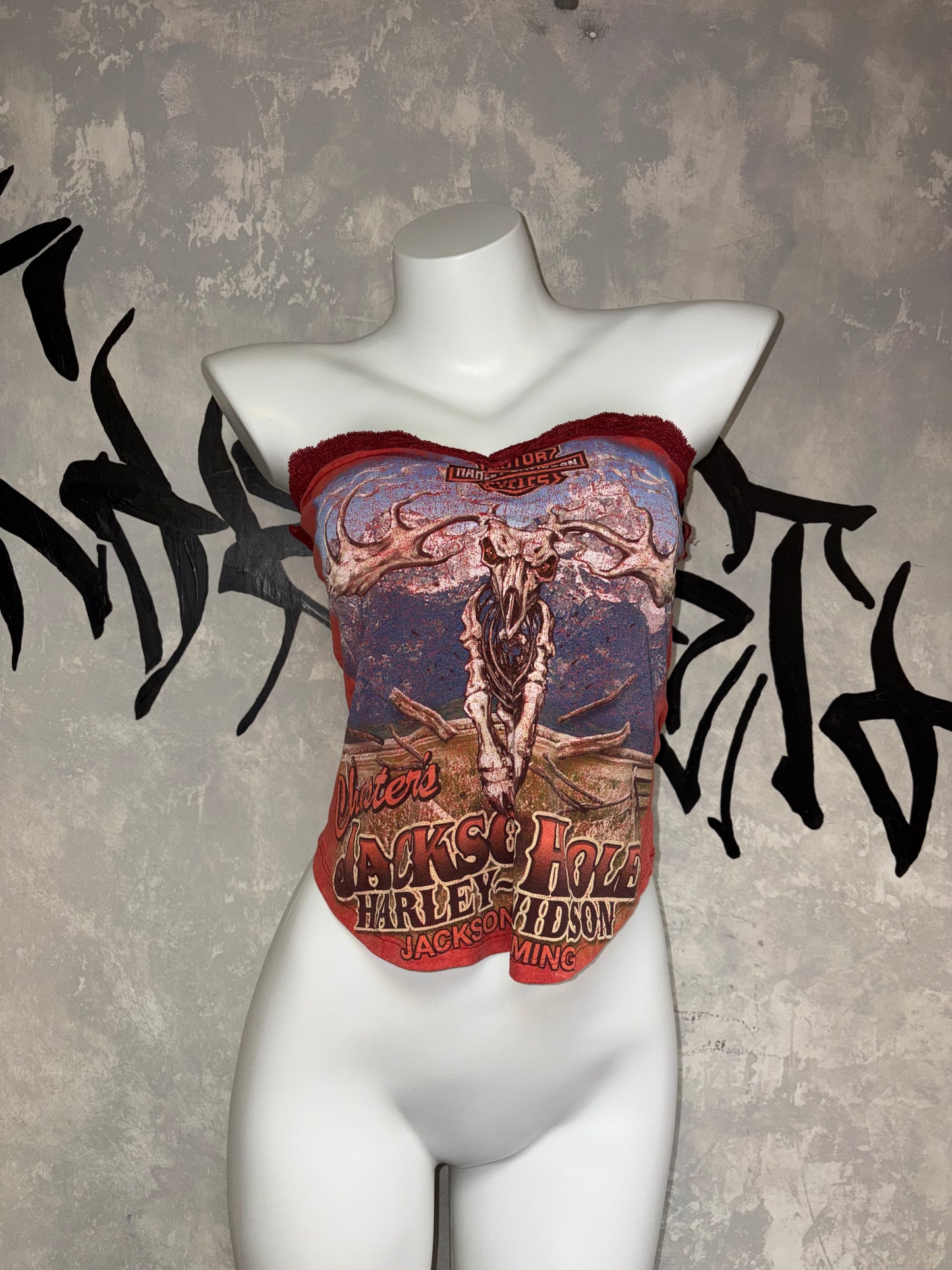 Harley Davidson Remake Tube Top