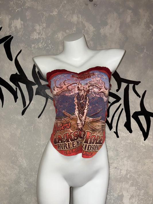 Harley Davidson Remake Tube Top