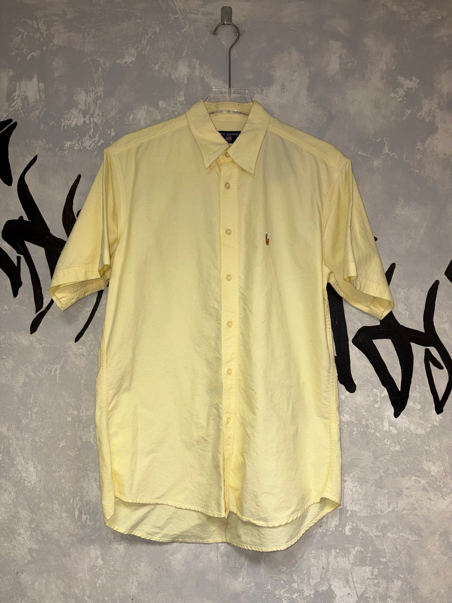 Vintage Polo Ground Cream Yellow Shirt