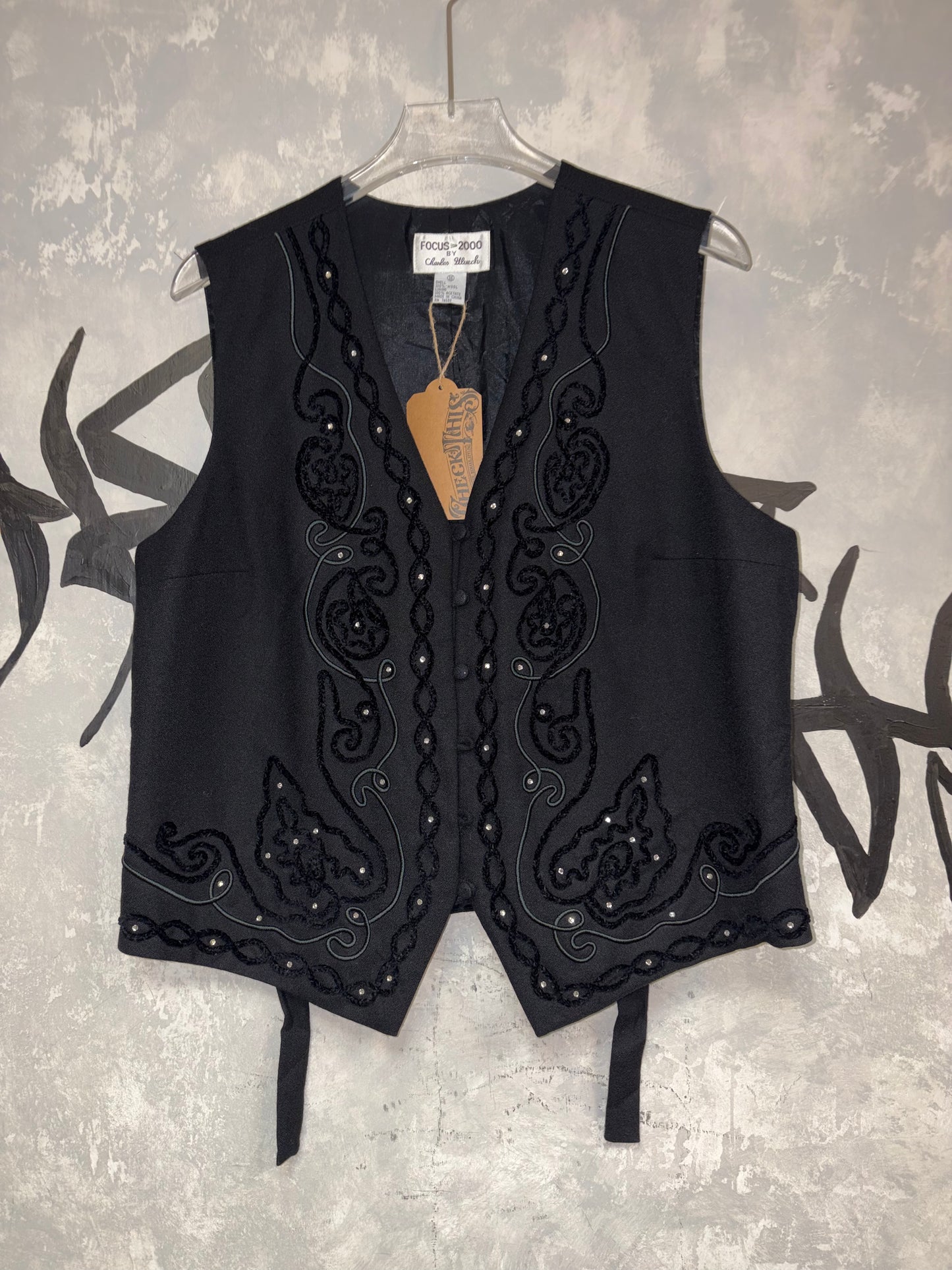 Vintage Layered Vest #ves037