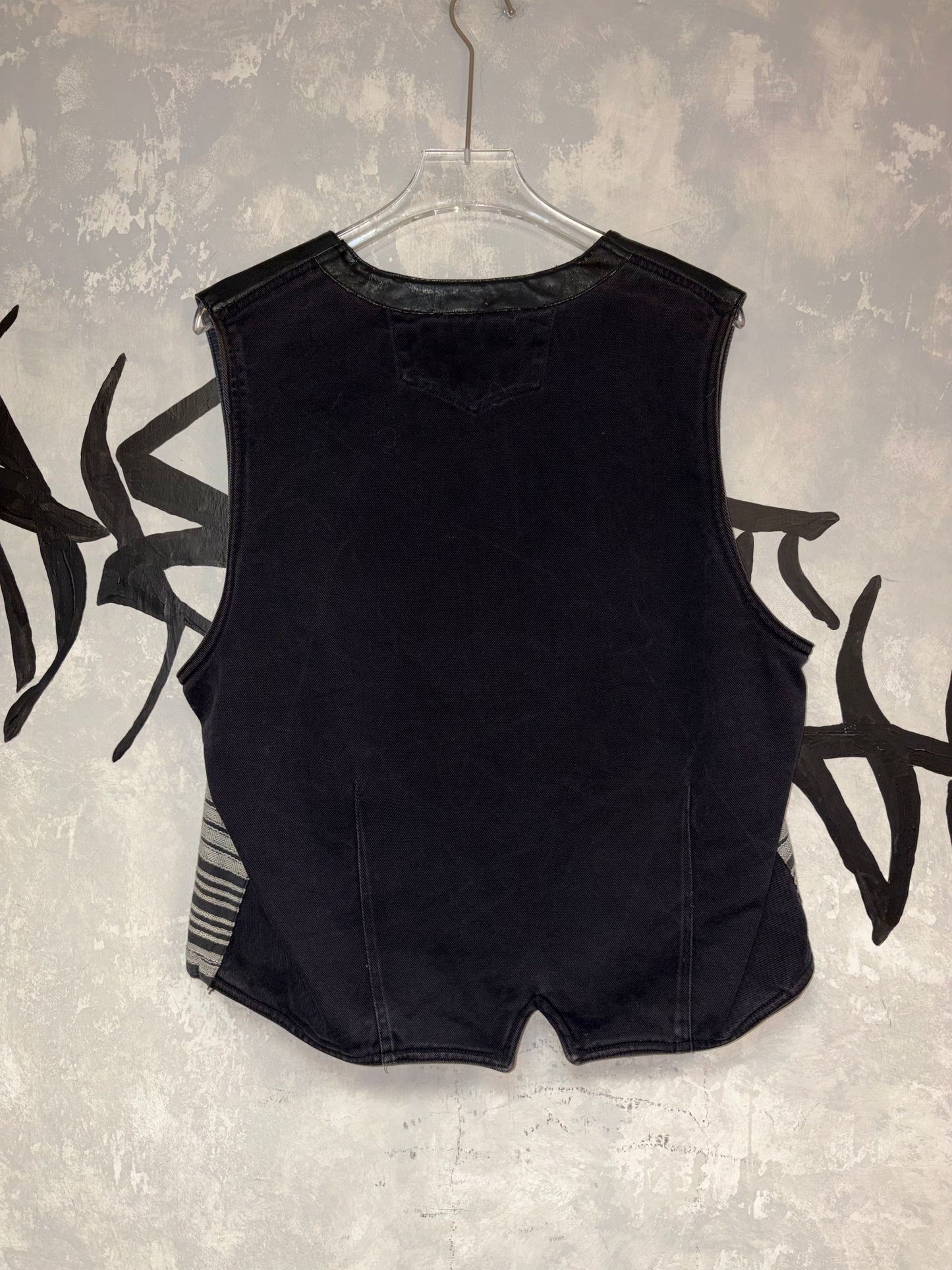 Vintage Leather Vest #ves033